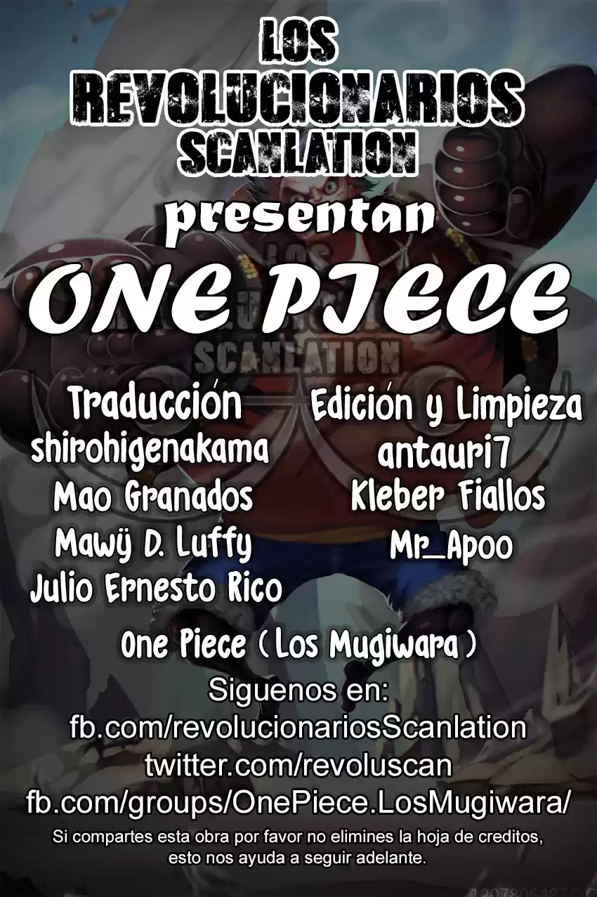 One Piece (1997) - Capítulo 898 - Página 1 - LectorTMOo