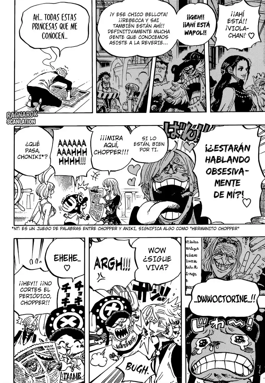 One Piece (1997) - Capítulo 910 - Página 4 - LectorTMOo