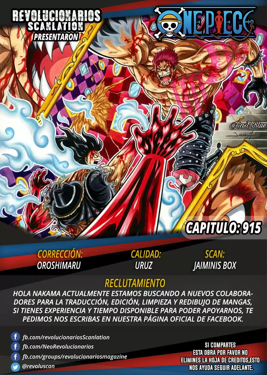 One Piece (1997) - Capítulo 915 - Página 17 - LectorTMOo