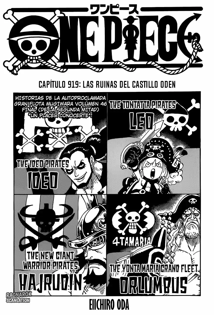 One Piece (1997) - Capítulo 919 - Página 2 - LectorTMOo