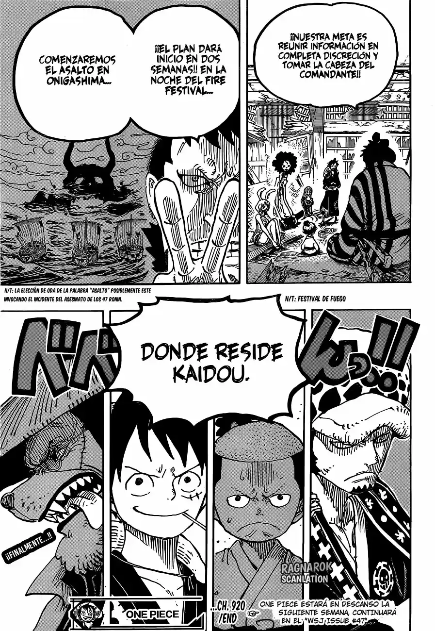 One Piece (1997) - Capítulo 920 - Página 17 - LectorTMOo