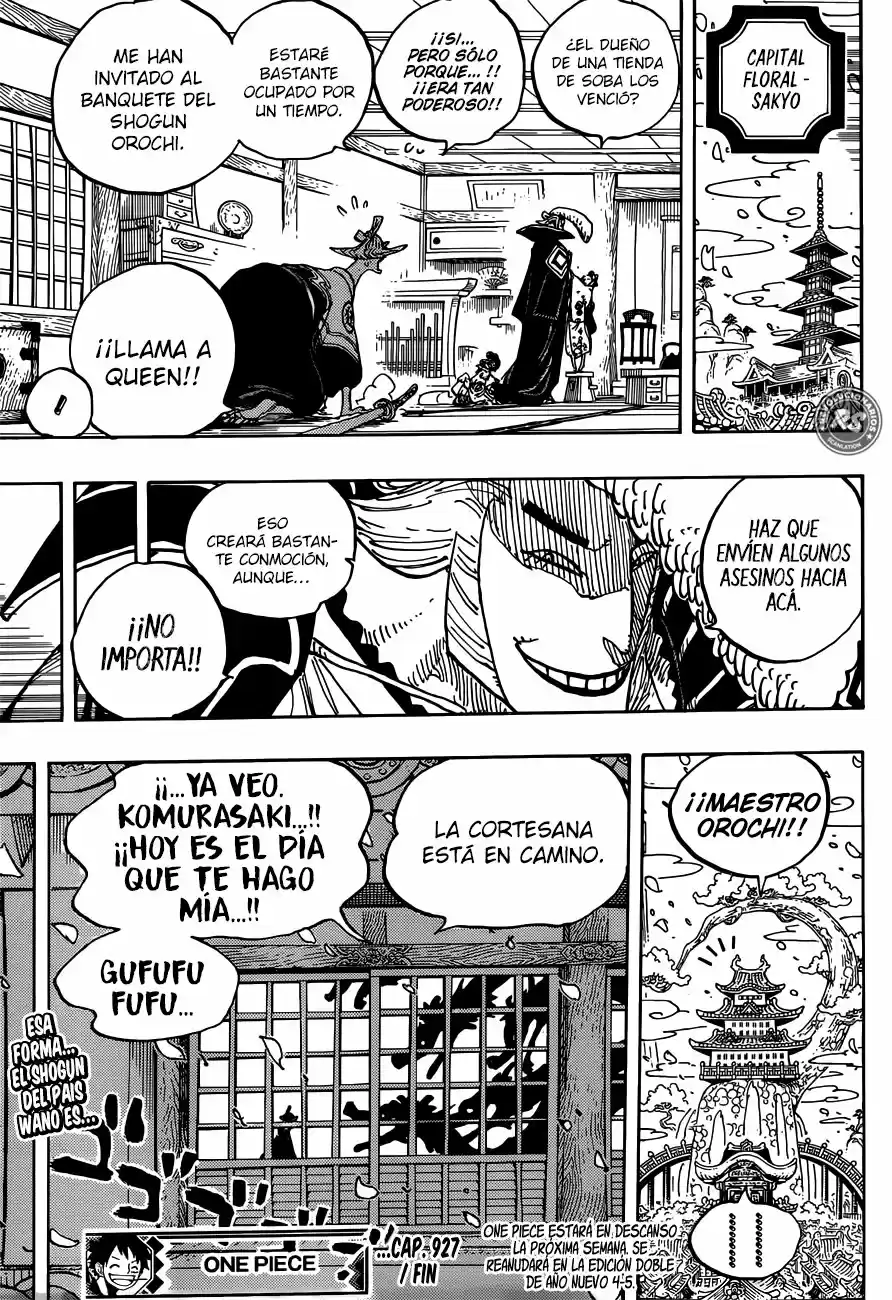 One Piece (1997) - Capítulo 927 - Página 16 - LectorTMOo