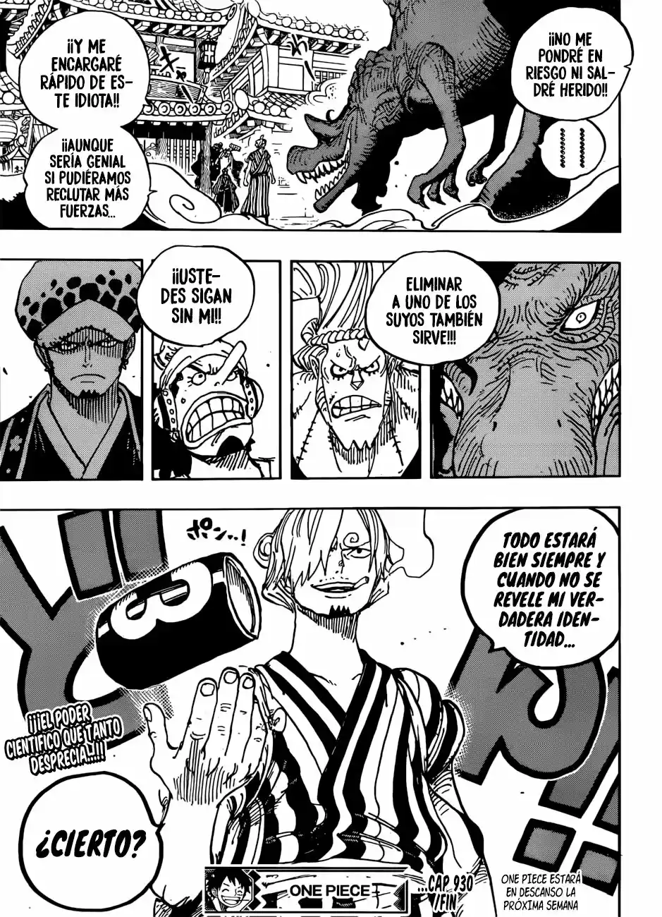 One Piece (1997) - Capítulo 930 - Página 16 - LectorTMOo