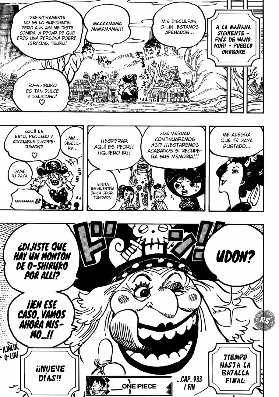 One Piece (1997) - Capítulo 933 - Página 18 - LectorTMOo