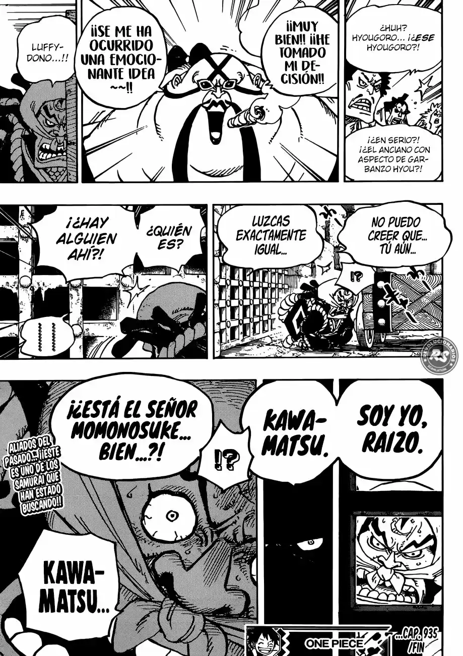 One Piece (1997) - Capítulo 935 - Página 17 - LectorTMOo