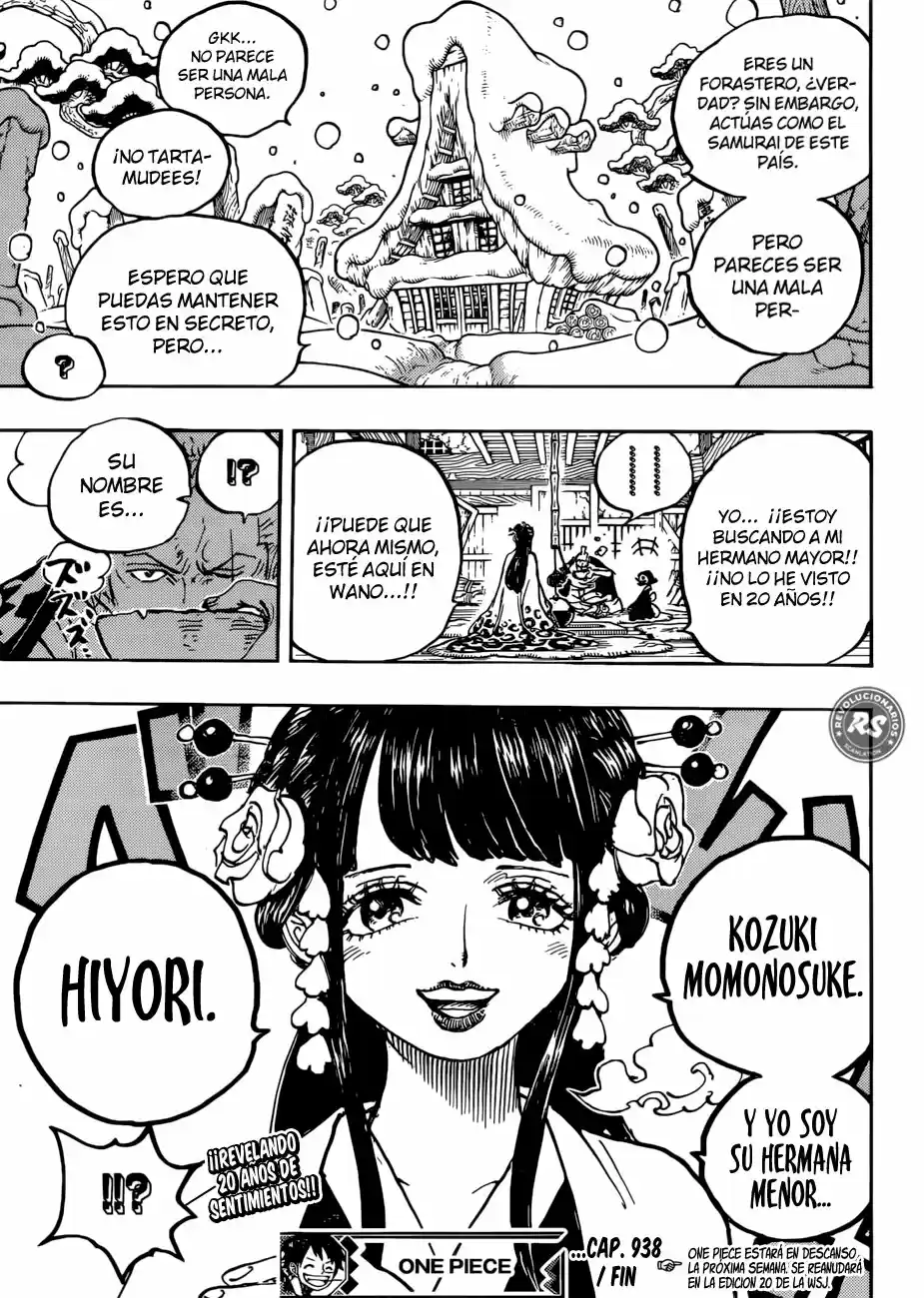 One Piece (1997) - Capítulo 938 - Página 14 - LectorTMOo