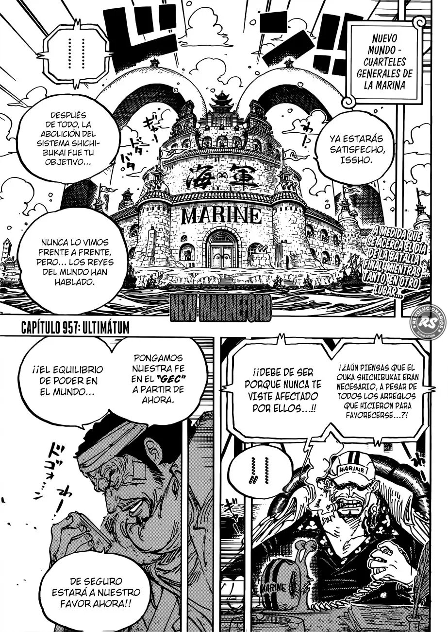 One Piece (1997) - Capítulo 957 - Página 4 - LectorTMOo