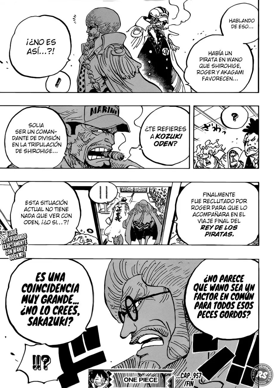 One Piece (1997) - Capítulo 957 - Página 20 - LectorTMOo