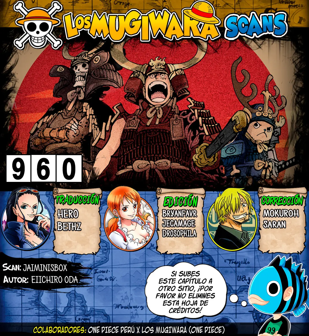 One Piece (1997) - Capítulo 960 - Página 1 - LectorTMOo