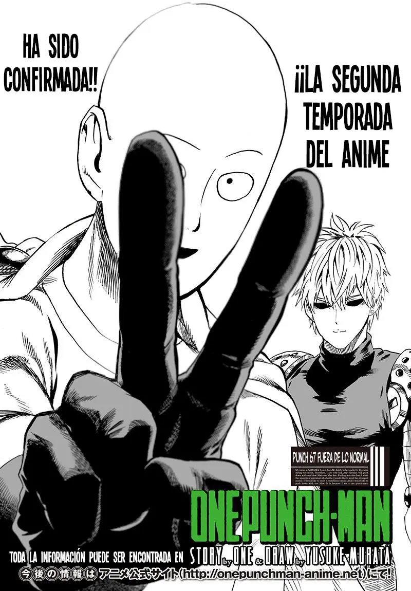 One Punch Man (2012) - Capítulo 103 - Página 2 - LectorTMOo