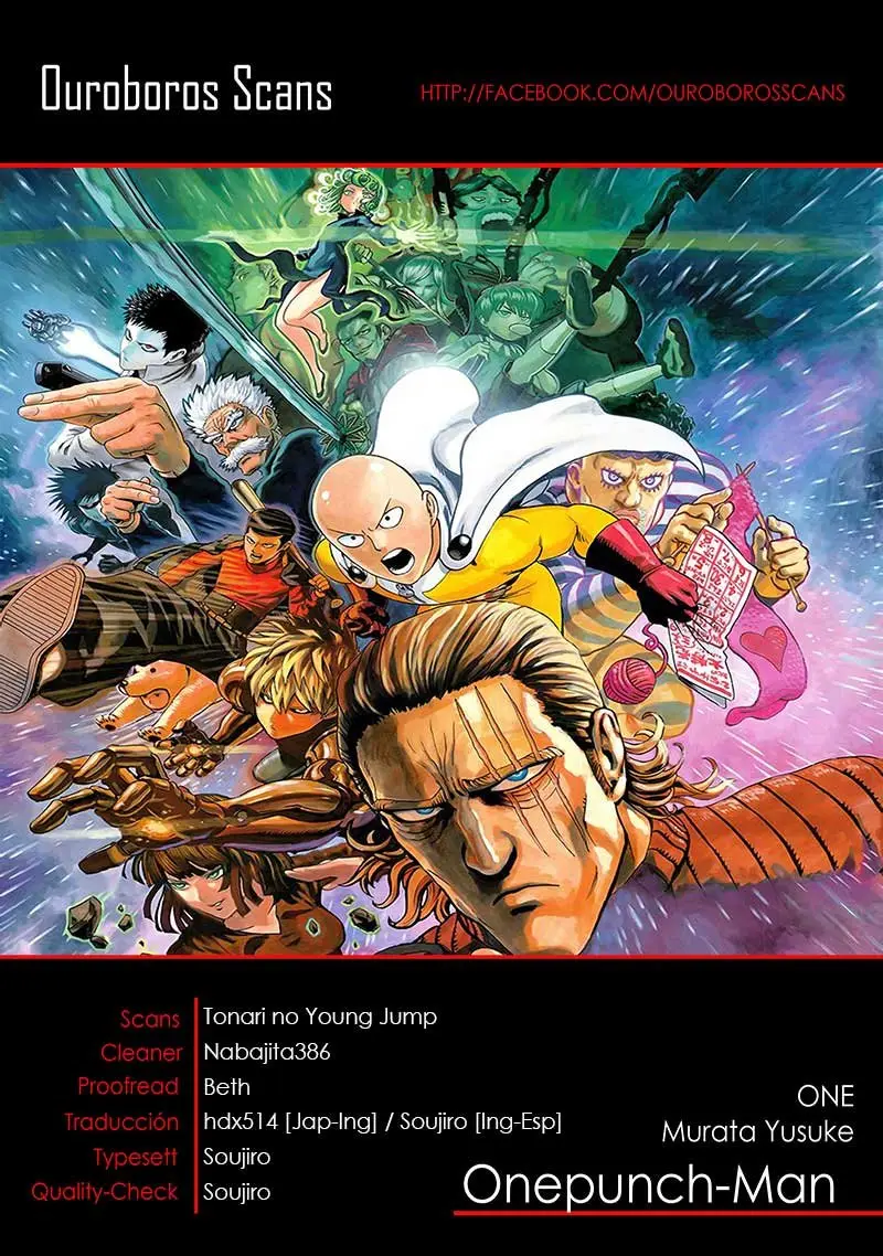 One Punch Man (2012) - Capítulo 148 - Página 1 - LectorTMOo