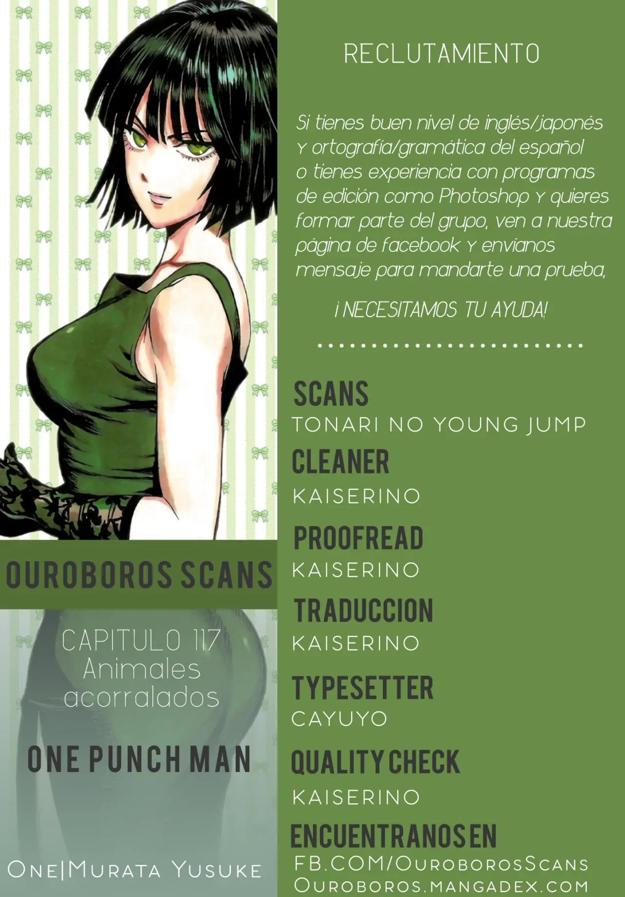 One Punch Man (2012) - Capítulo 159 - Página 1 - LectorTMOo