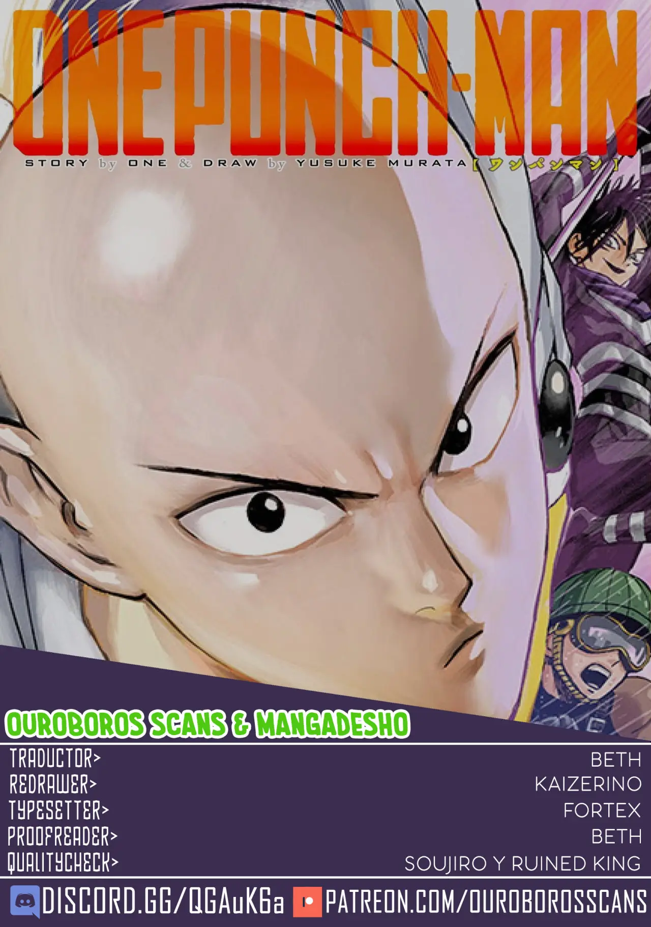 One Punch Man (2012) - Capítulo 168 - Página 1 - LectorTMOo
