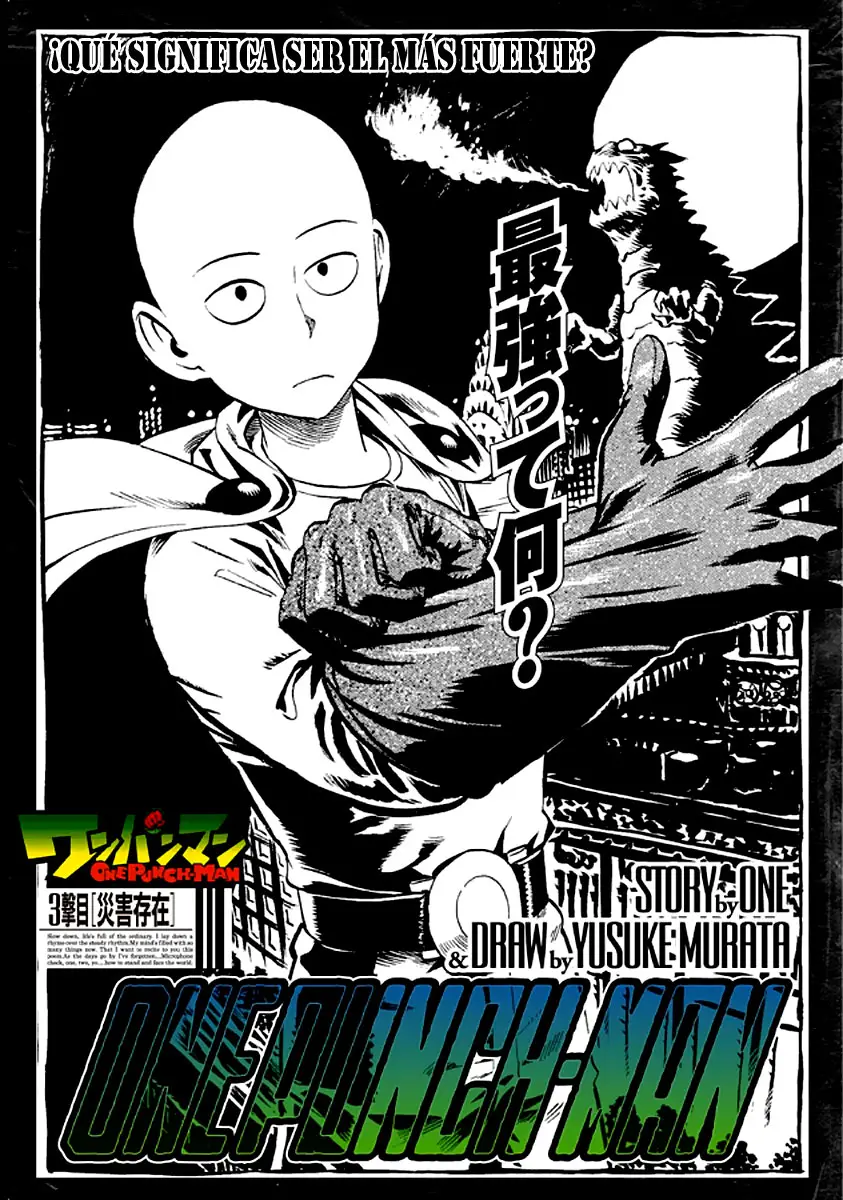 One Punch Man (2012) - Capítulo 3 - Página 4 - LectorTMOo