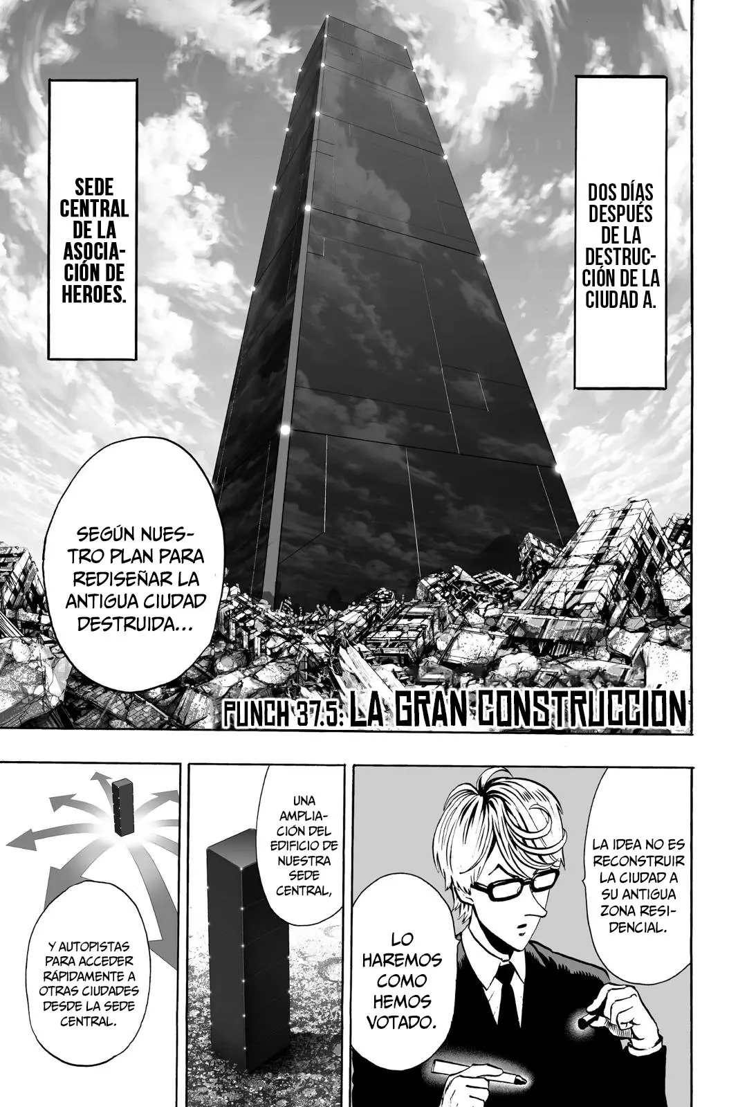 One Punch Man (2012) - Capítulo 37.5 - Página 2 - LectorTMOo