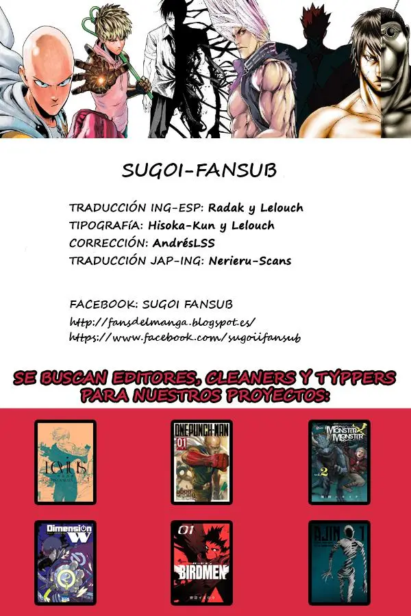 One Punch Man (2012) - Capítulo 48.05 - Página 24 - LectorTMOo