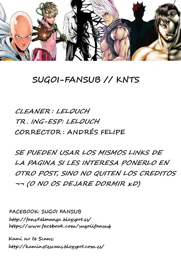 One Punch Man (2012) - Capítulo 58 - Página 2 - LectorTMOo