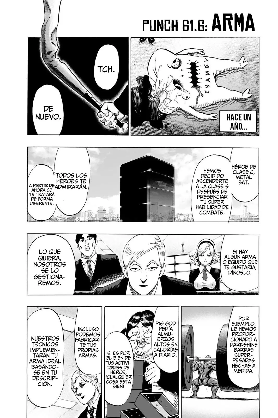 One Punch Man (2012) - Capítulo 61.6 - Página 2 - LectorTMOo