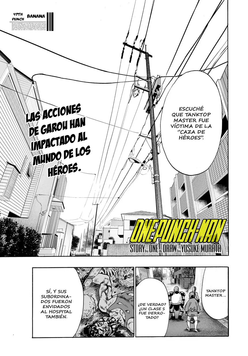 One Punch Man (2012) - Capítulo 70 - Página 3 - LectorTMOo