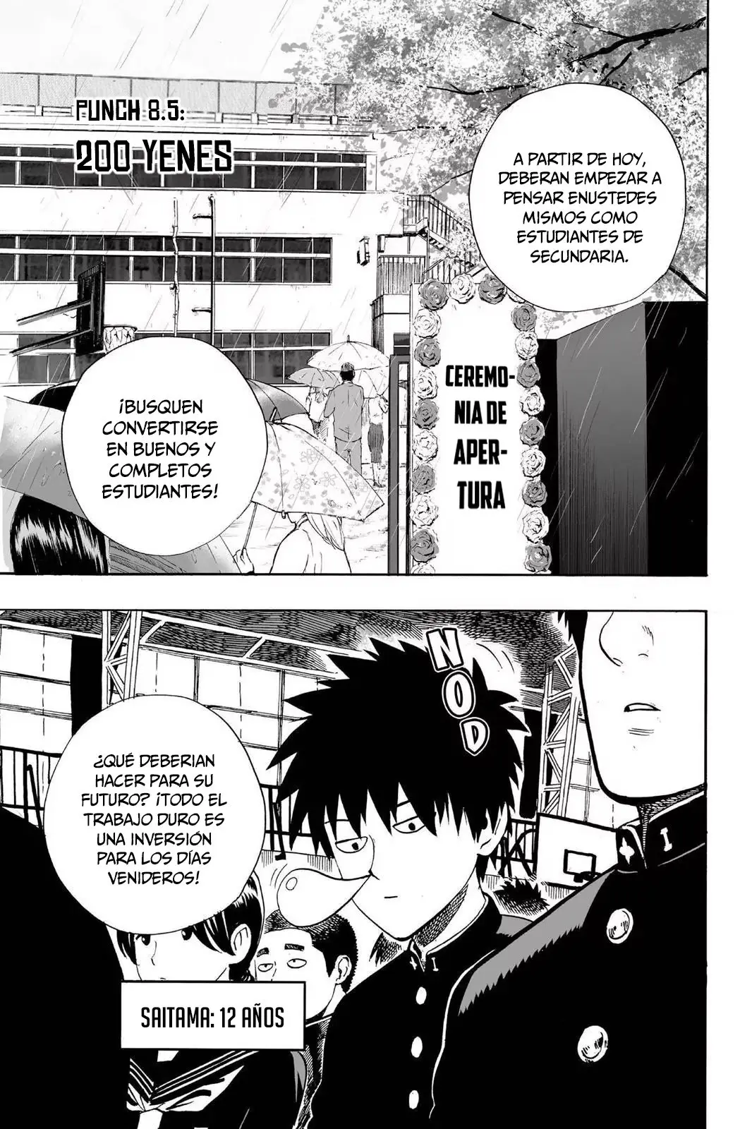 One Punch Man (2012) - Capítulo 8.5 - Página 2 - LectorTMOo