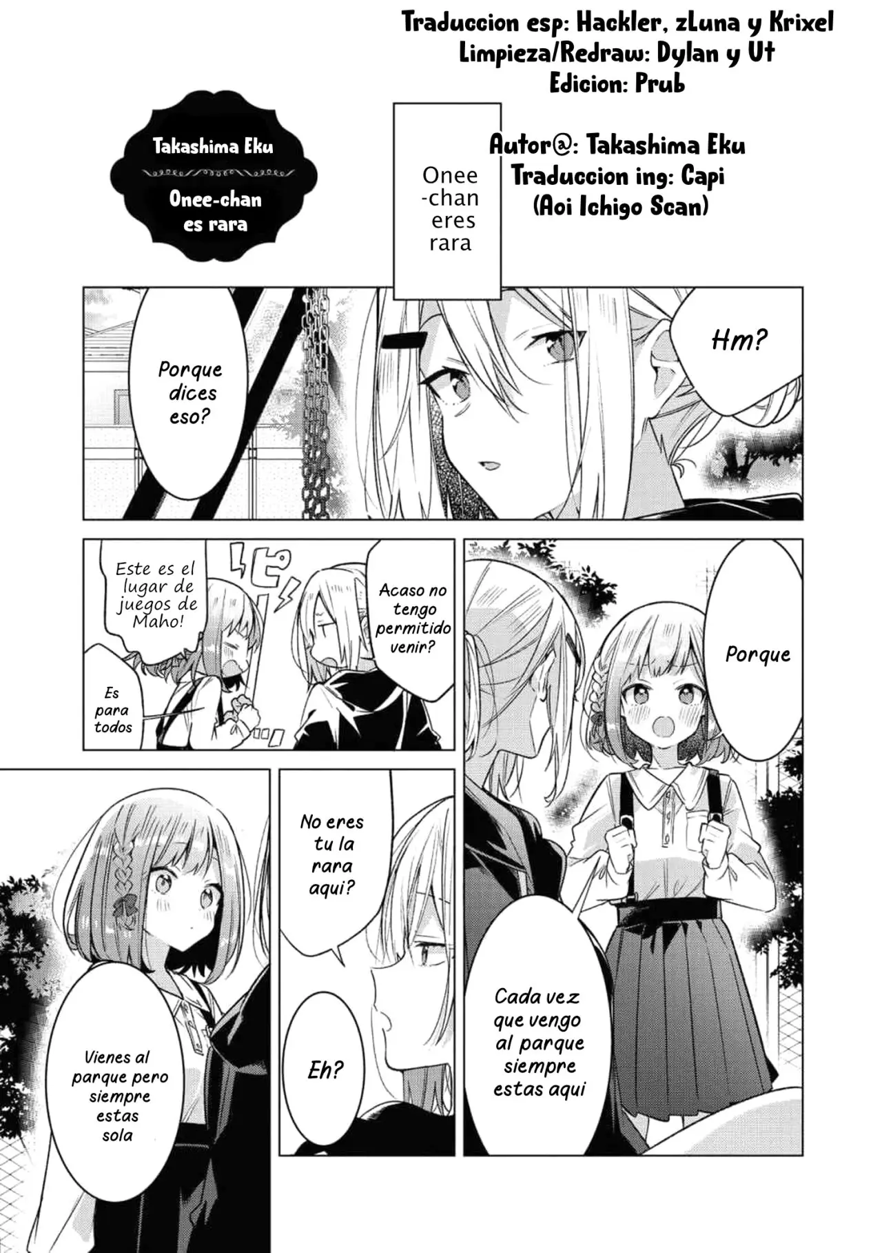 Onee-chan es Rara - Capítulo 0.01 - Página 3 - LectorTMOo