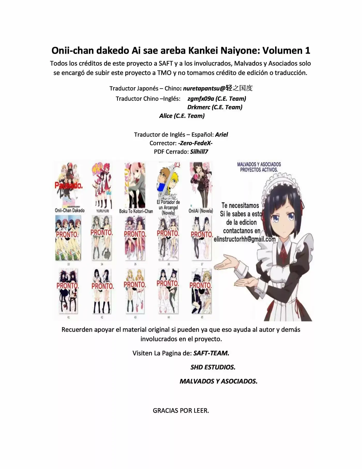 Onii-chan dakedo Ai sae areba Kankei Naiyone (2010) - Capítulo 4 - Página 1 - LectorTMOo