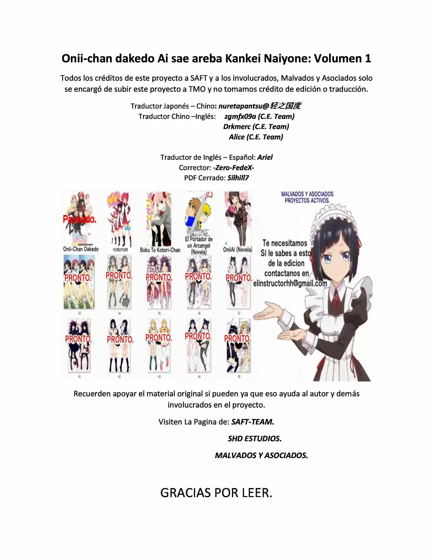 Onii-chan dakedo Ai sae areba Kankei Naiyone (2010) - Capítulo 5 - Página 1 - LectorTMOo
