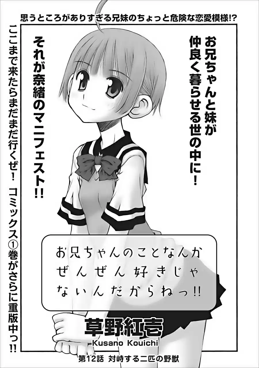 Onii-chan no Koto Nanka Zenzen Suki janain dakara ne!! (2016) - Capítulo 12 - Página 9 - LectorTMOo