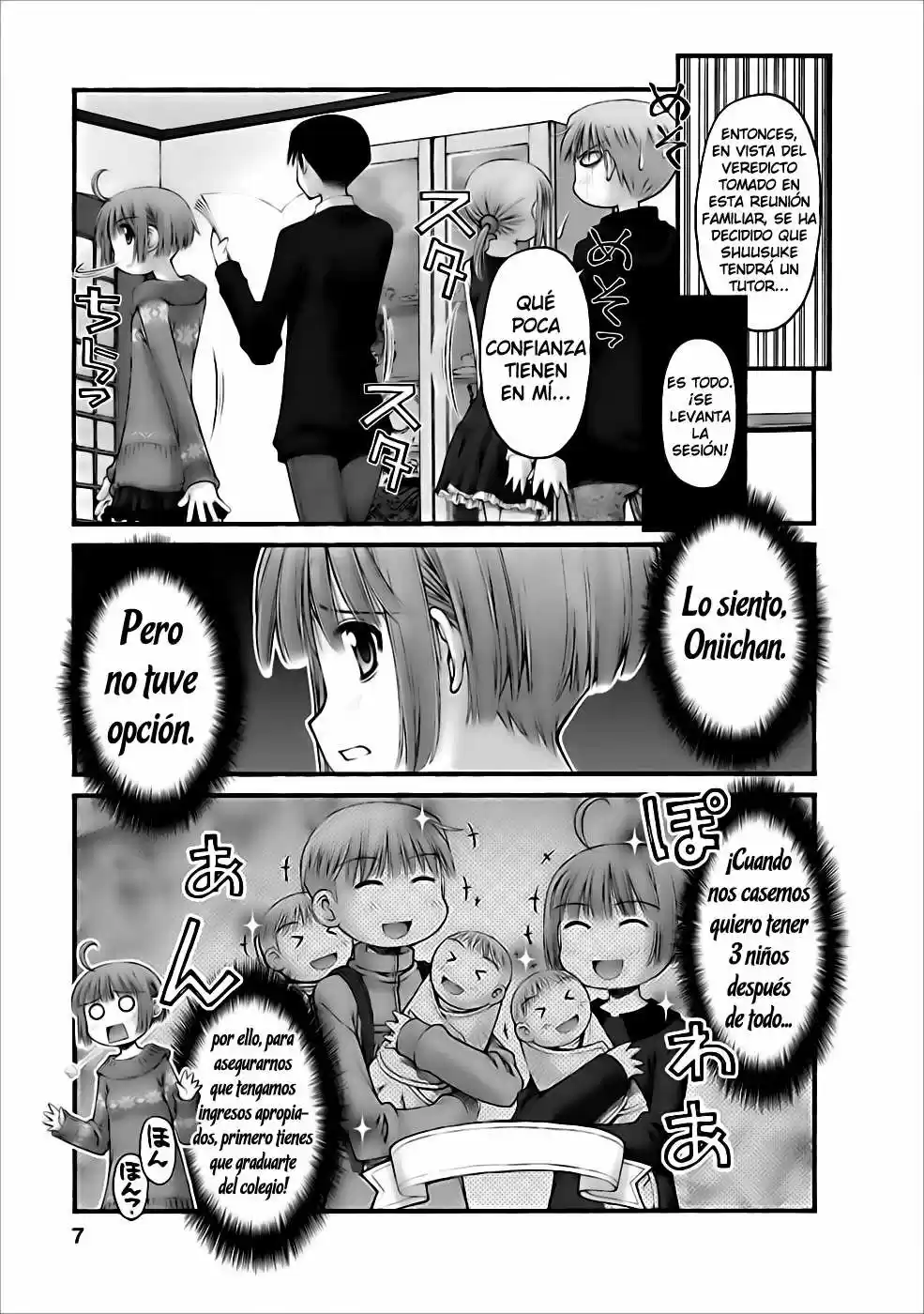 Onii-chan no Koto Nanka Zenzen Suki janain dakara ne!! (2016) - Capítulo 38 - Página 8 - LectorTMOo