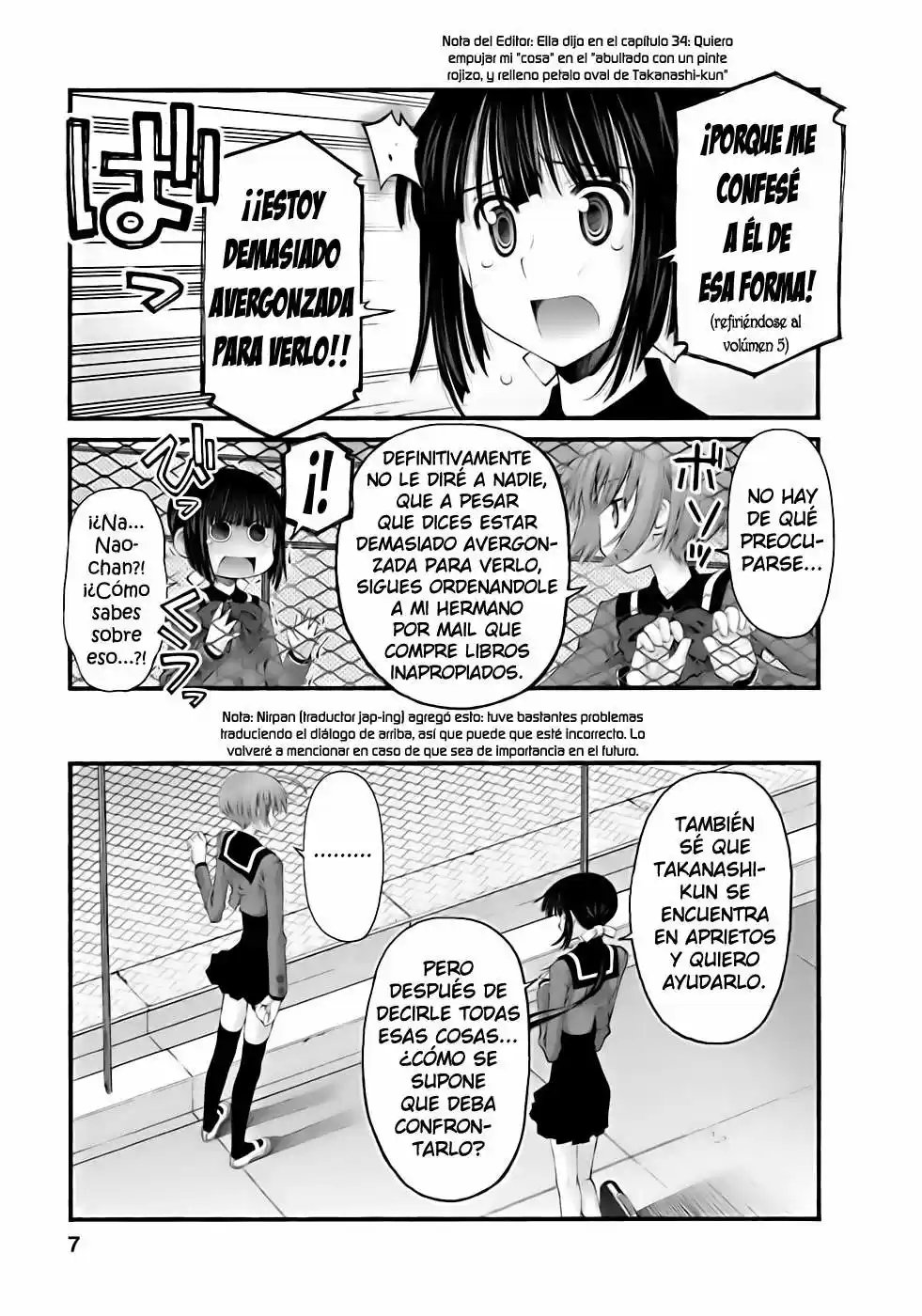 Onii-chan no Koto Nanka Zenzen Suki janain dakara ne!! (2016) - Capítulo 48 - Página 8 - LectorTMOo