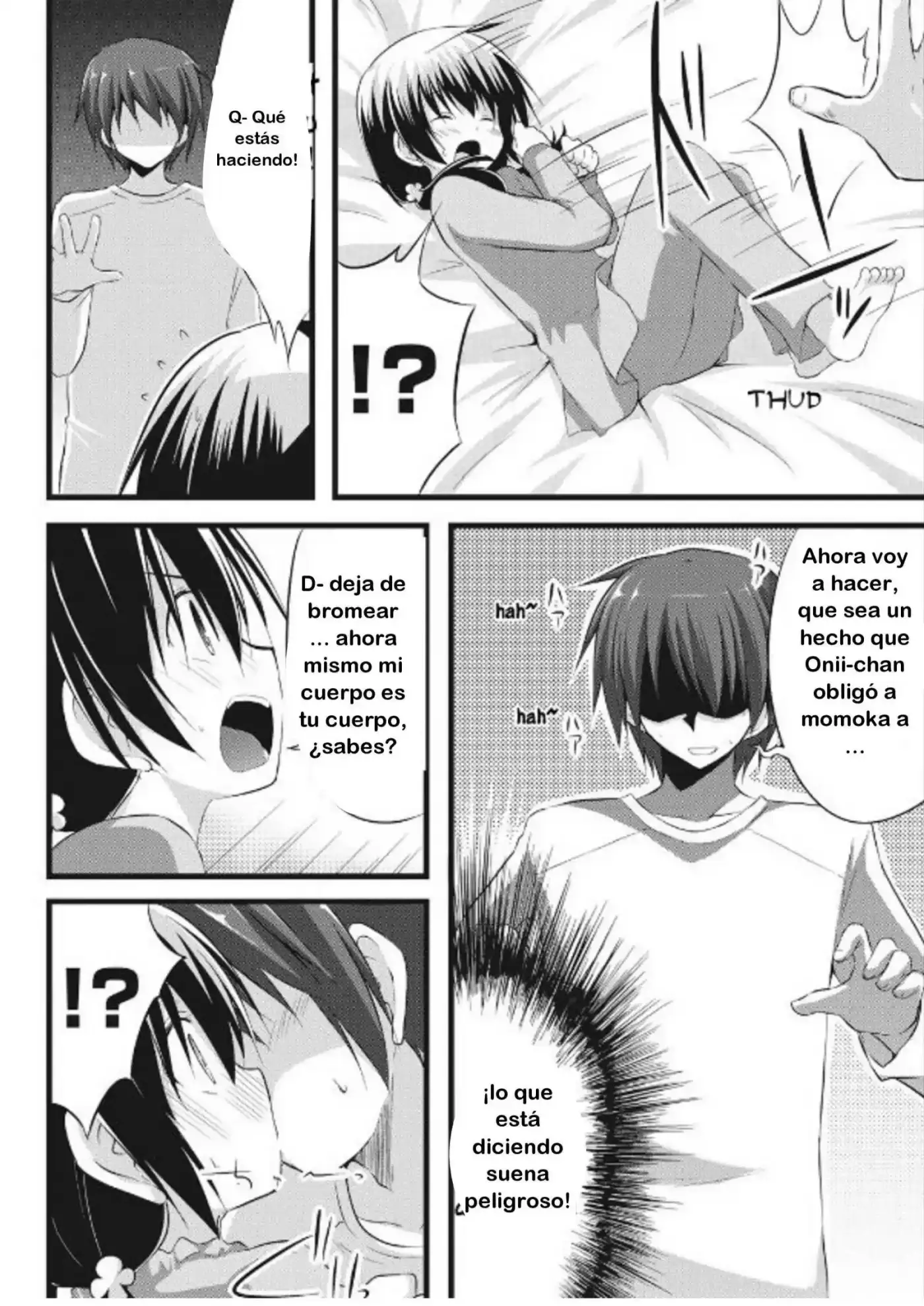 Onii-chan to exchange!! ~Bro-con na imouto to ani no karada ga irekawatte shimatta jian~ (2017) - Capítulo  - Página 12 - LectorTMOo