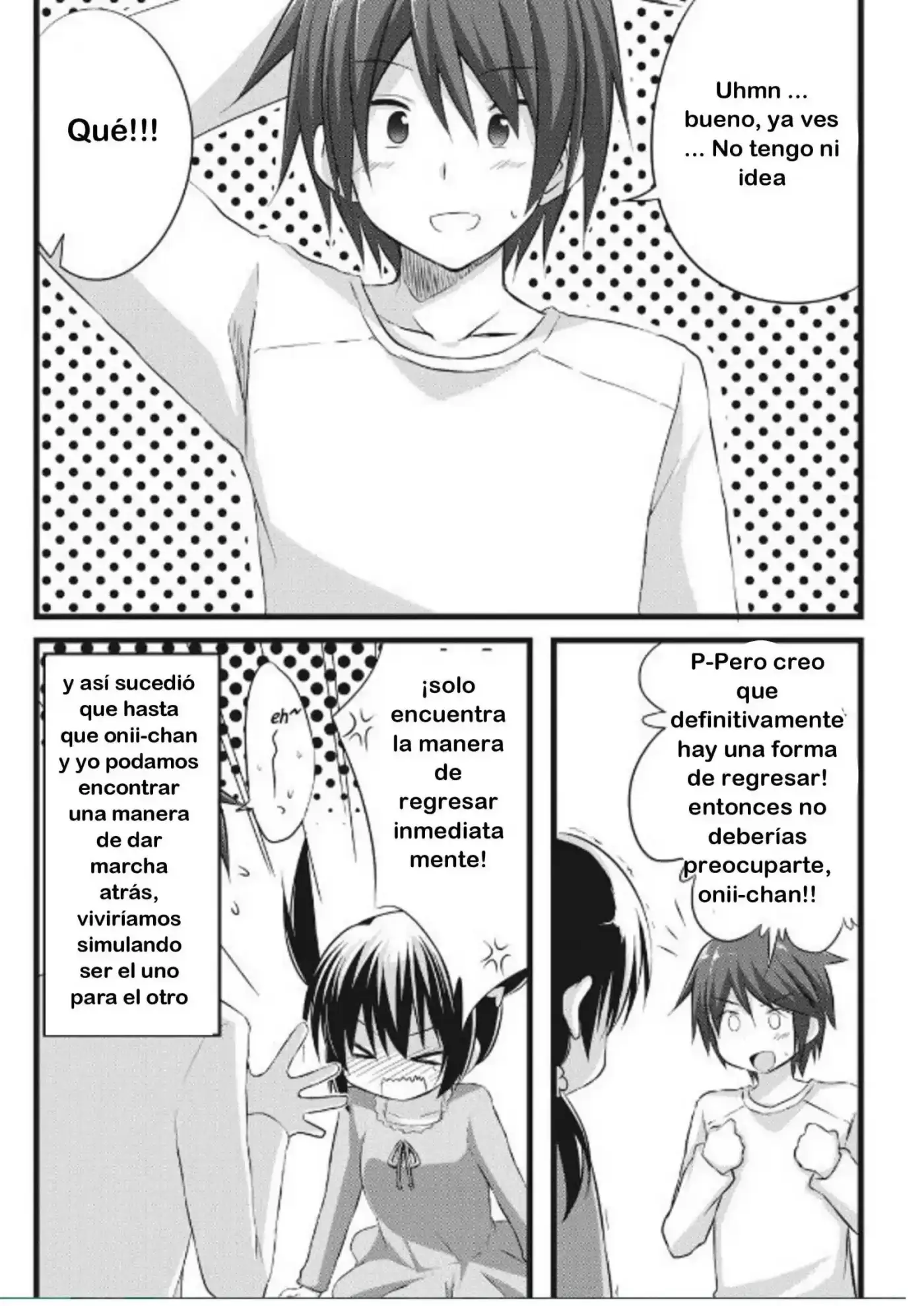 Onii-chan to exchange!! ~Bro-con na imouto to ani no karada ga irekawatte shimatta jian~ (2017) - Capítulo  - Página 17 - LectorTMOo