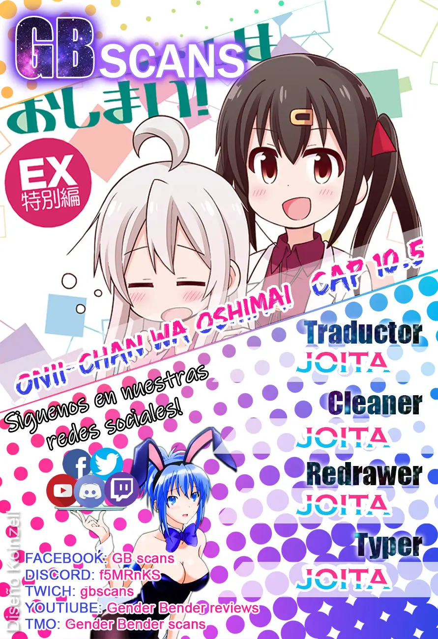 Onii-chan wa Oshimai - Capítulo 10.9 - Página 1 - LectorTMOo