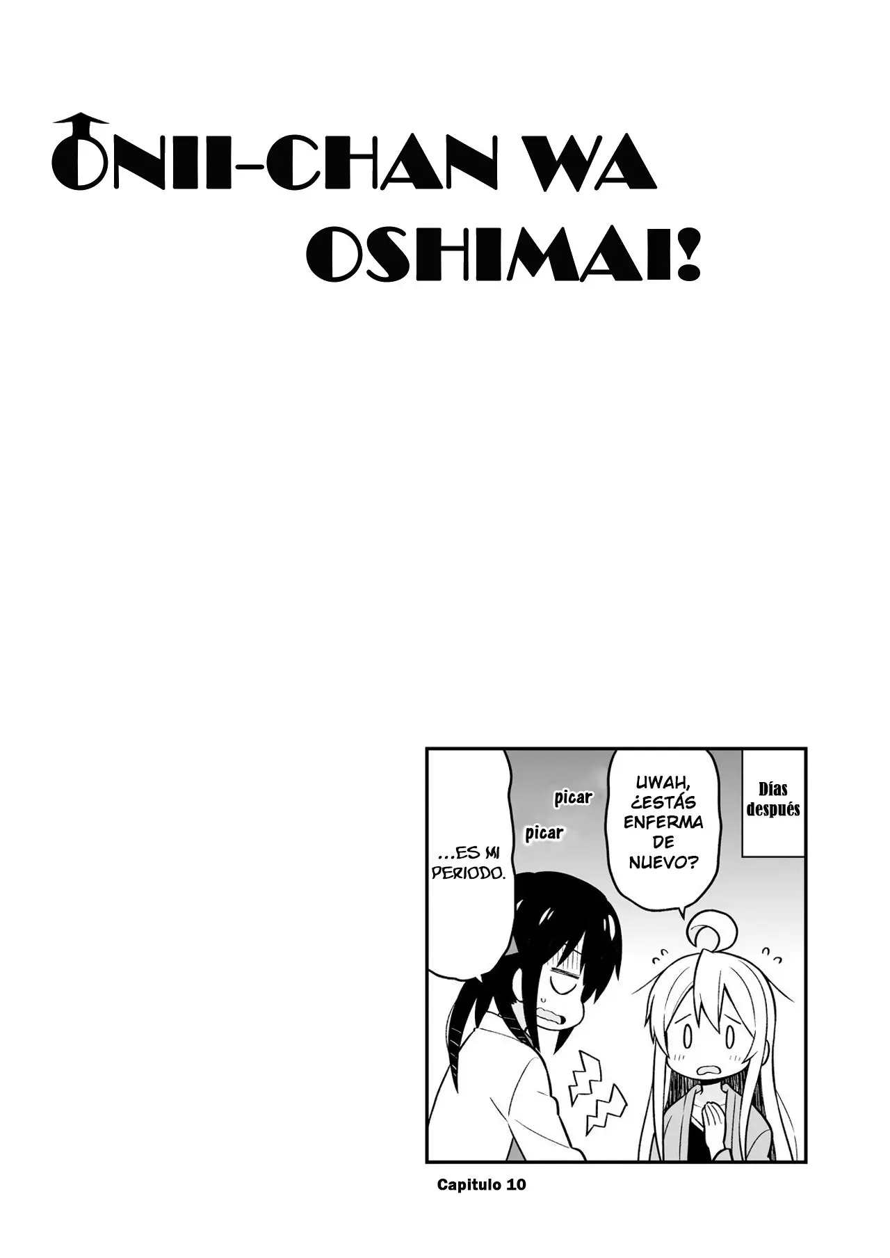 Onii-chan wa Oshimai - Capítulo 10.9 - Página 17 - LectorTMOo