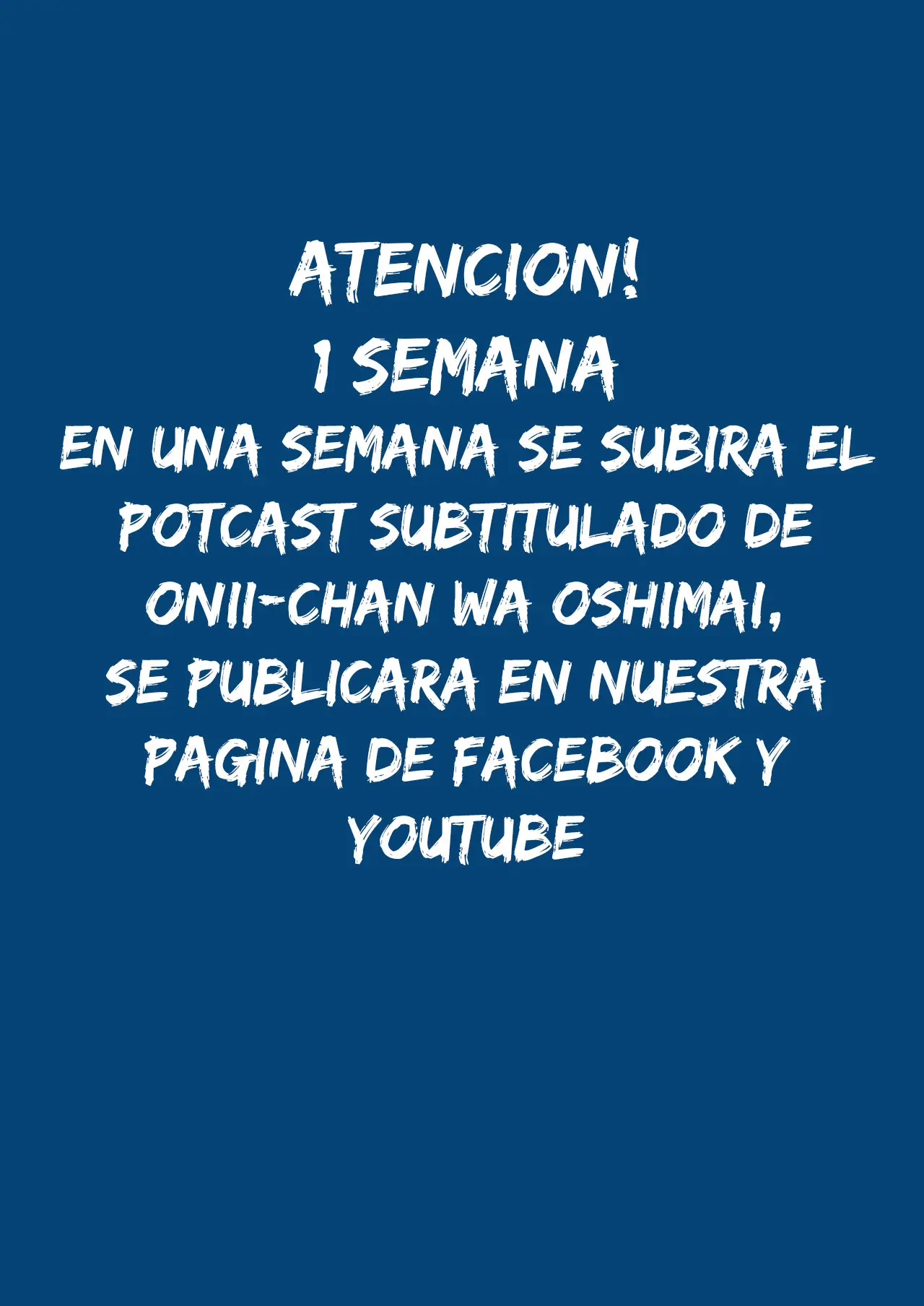 Onii-chan wa Oshimai - Capítulo 18.5 - Página 9 - LectorTMOo