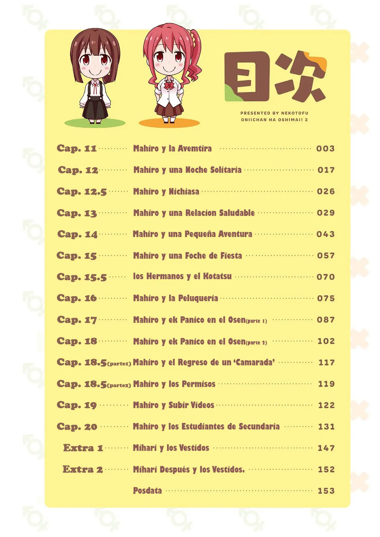 Onii-chan wa Oshimai - Capítulo 20.9 - Página 6 - LectorTMOo