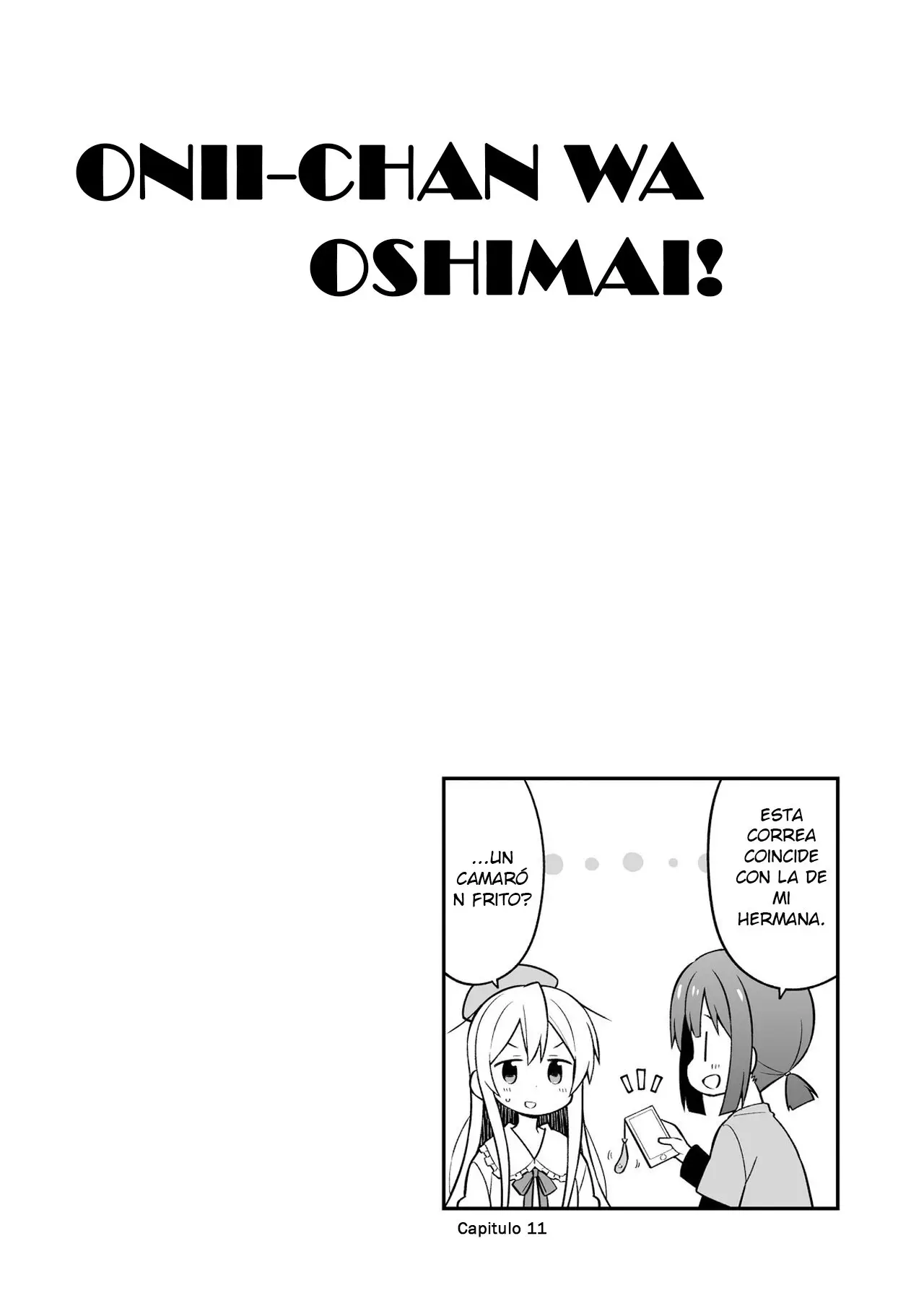 Onii-chan wa Oshimai - Capítulo 20.9 - Página 7 - LectorTMOo