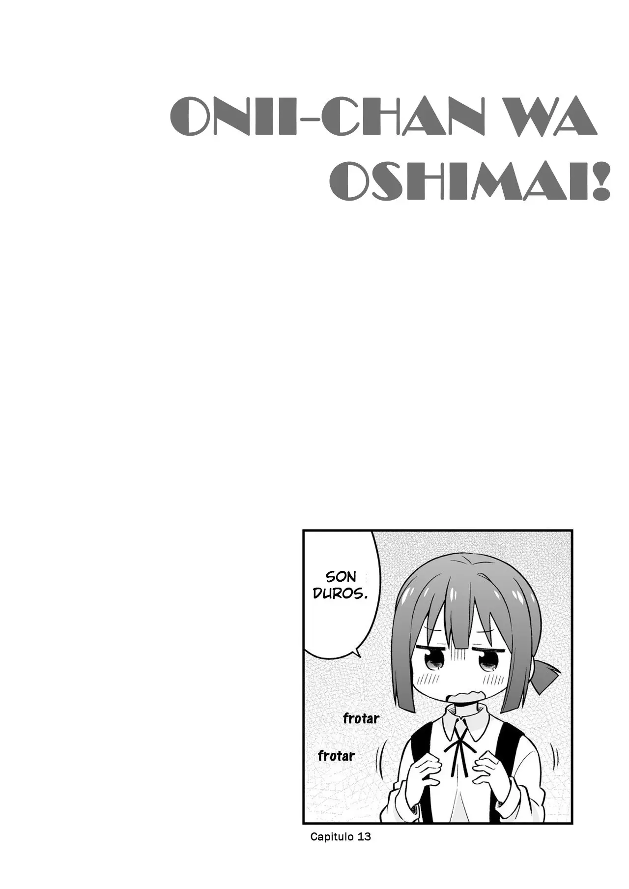 Onii-chan wa Oshimai - Capítulo 20.9 - Página 8 - LectorTMOo