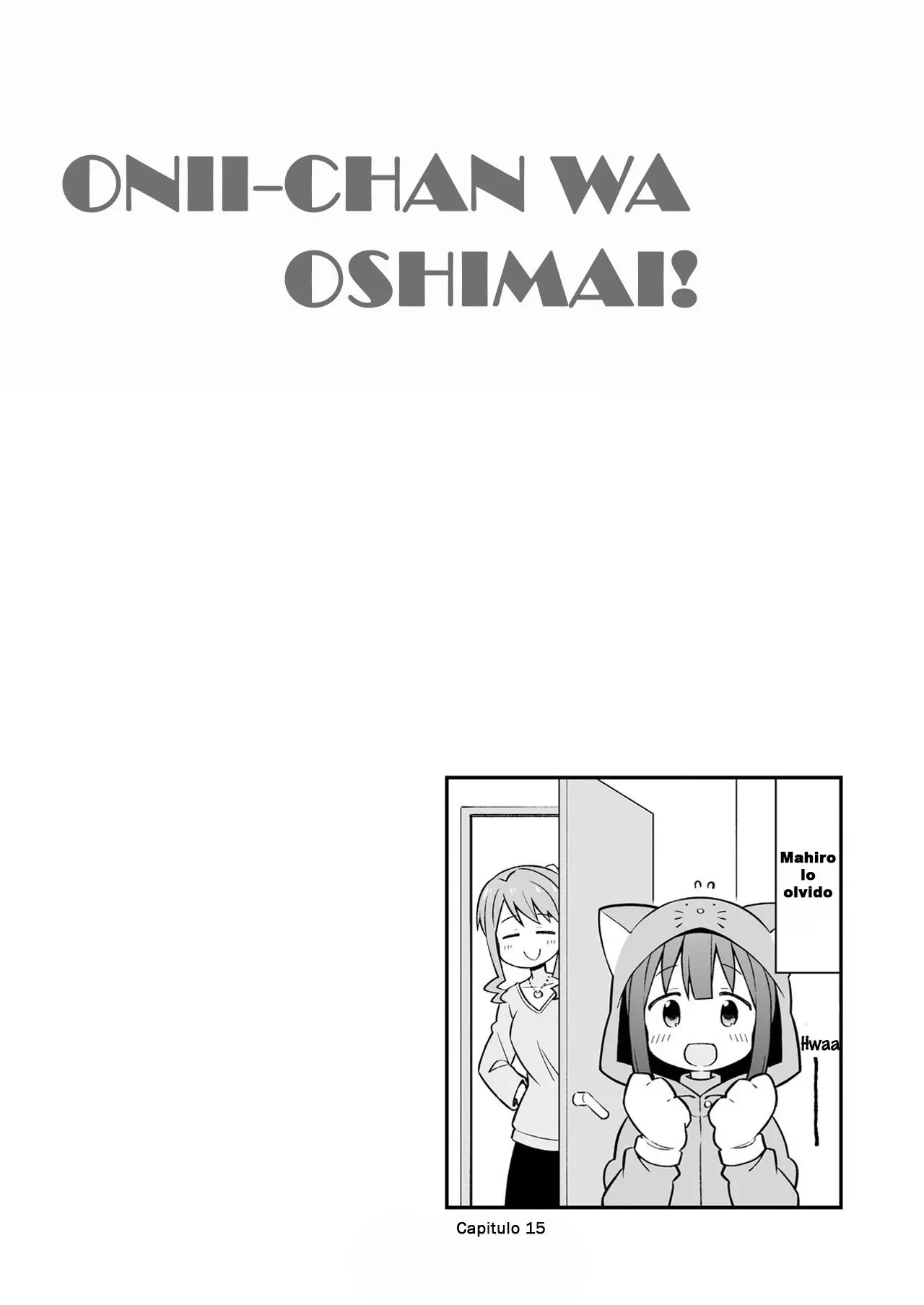 Onii-chan wa Oshimai - Capítulo 20.9 - Página 10 - LectorTMOo
