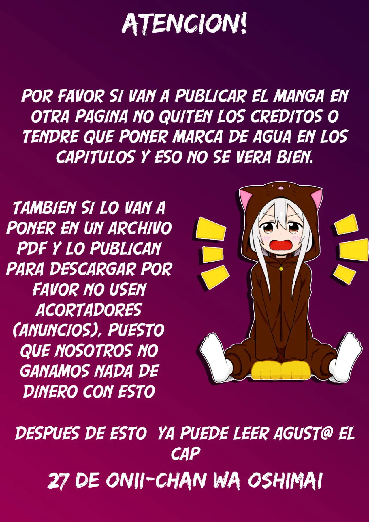 Onii-chan wa Oshimai - Capítulo 27 - Página 4 - LectorTMOo