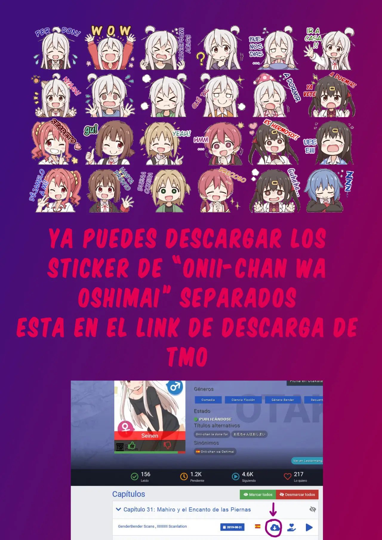 Onii-chan wa Oshimai - Capítulo 31 - Página 17 - LectorTMOo
