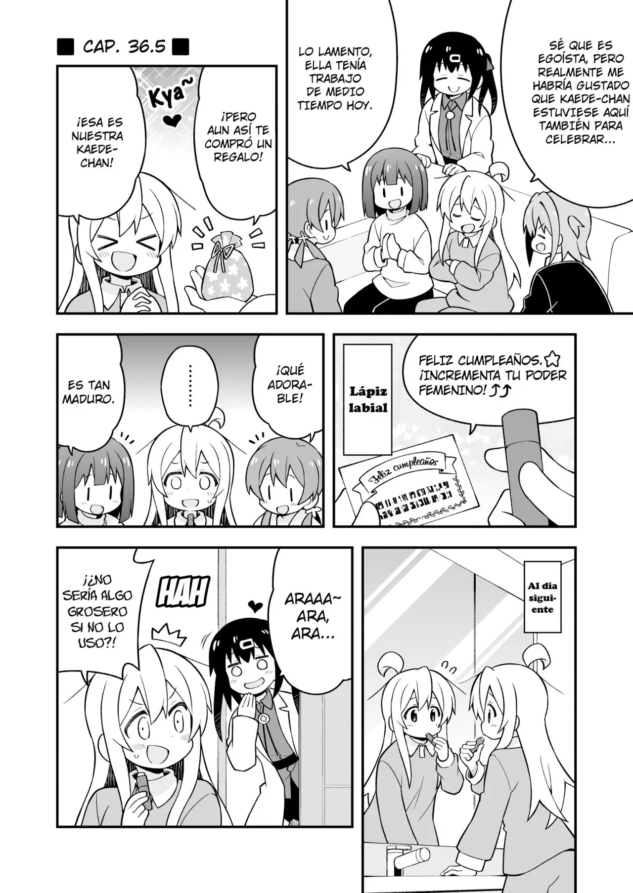 Onii-chan wa Oshimai - Capítulo 37.5 - Página 6 - LectorTMOo
