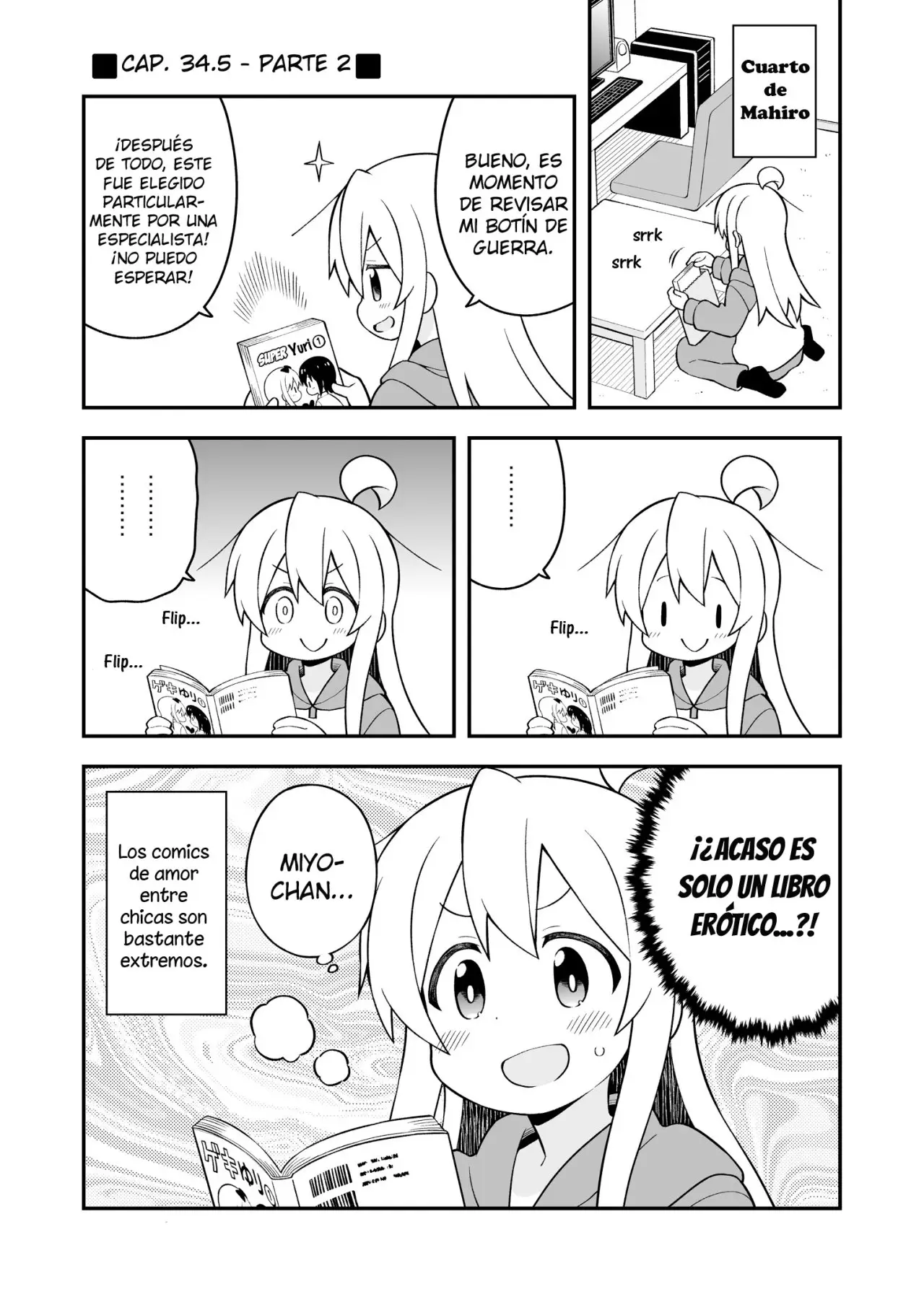 Onii-chan wa Oshimai - Capítulo 37.5 - Página 8 - LectorTMOo