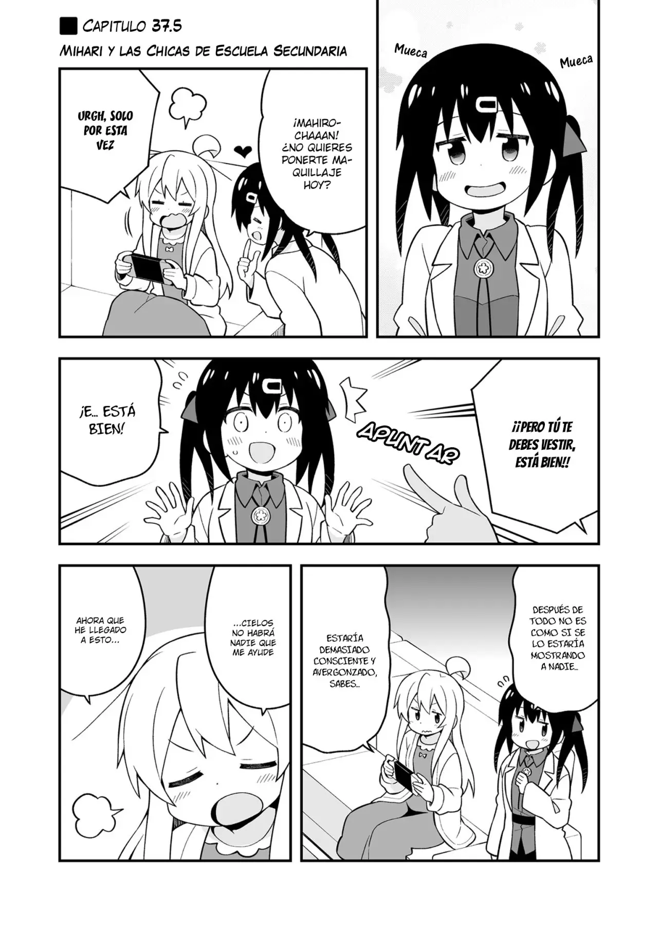Onii-chan wa Oshimai - Capítulo 37.55 - Página 2 - LectorTMOo