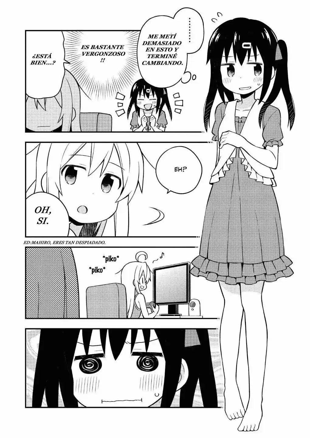 Onii-chan wa Oshimai - Capítulo 6.5 - Página 3 - LectorTMOo