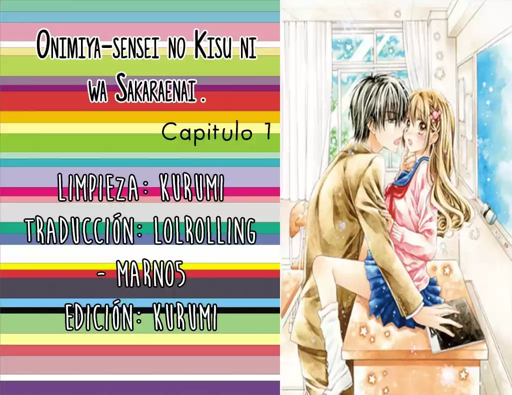 Onimiya-sensei no Kisu ni wa Sakaraenai (2016) - Capítulo 1 - Página 38 - LectorTMOo