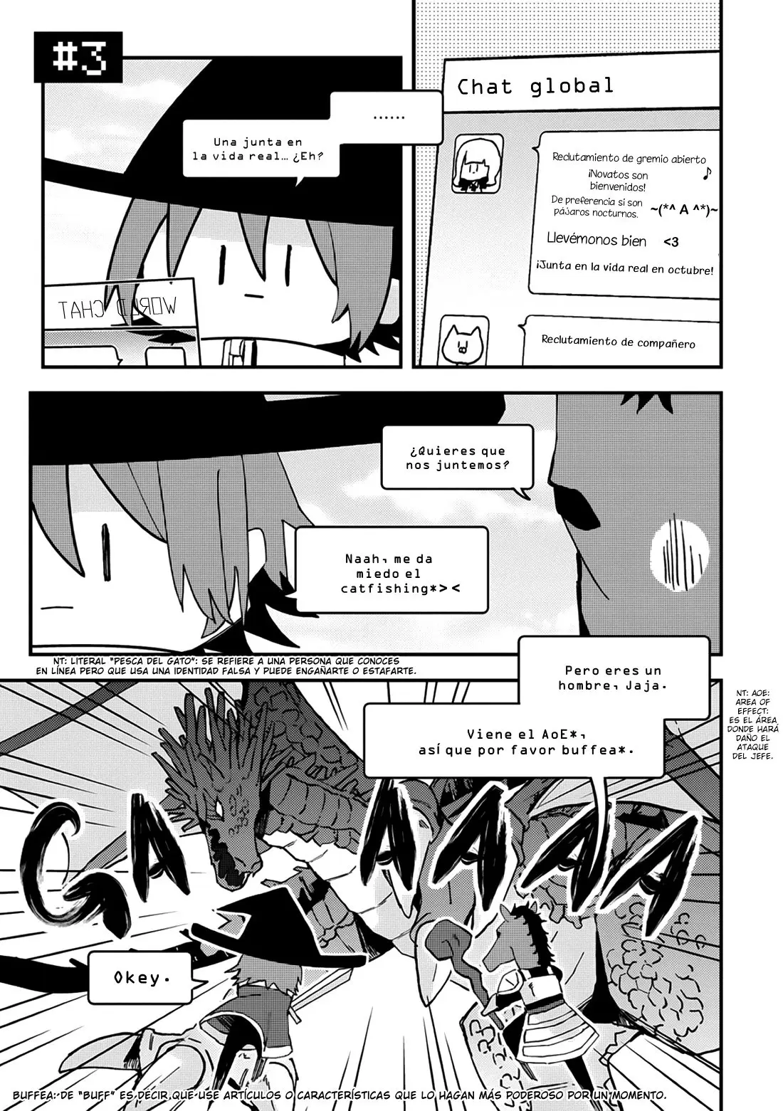 Online Game Nakama to Sashi Off shitara Shokuba no Onijoushi ga Kita - Capítulo 3 - Página 5 - LectorTMOo