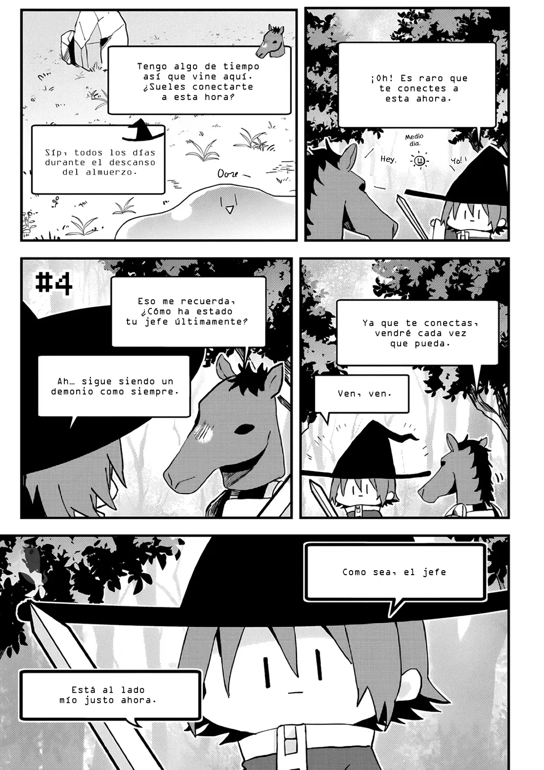 Online Game Nakama to Sashi Off shitara Shokuba no Onijoushi ga Kita - Capítulo 4 - Página 5 - LectorTMOo
