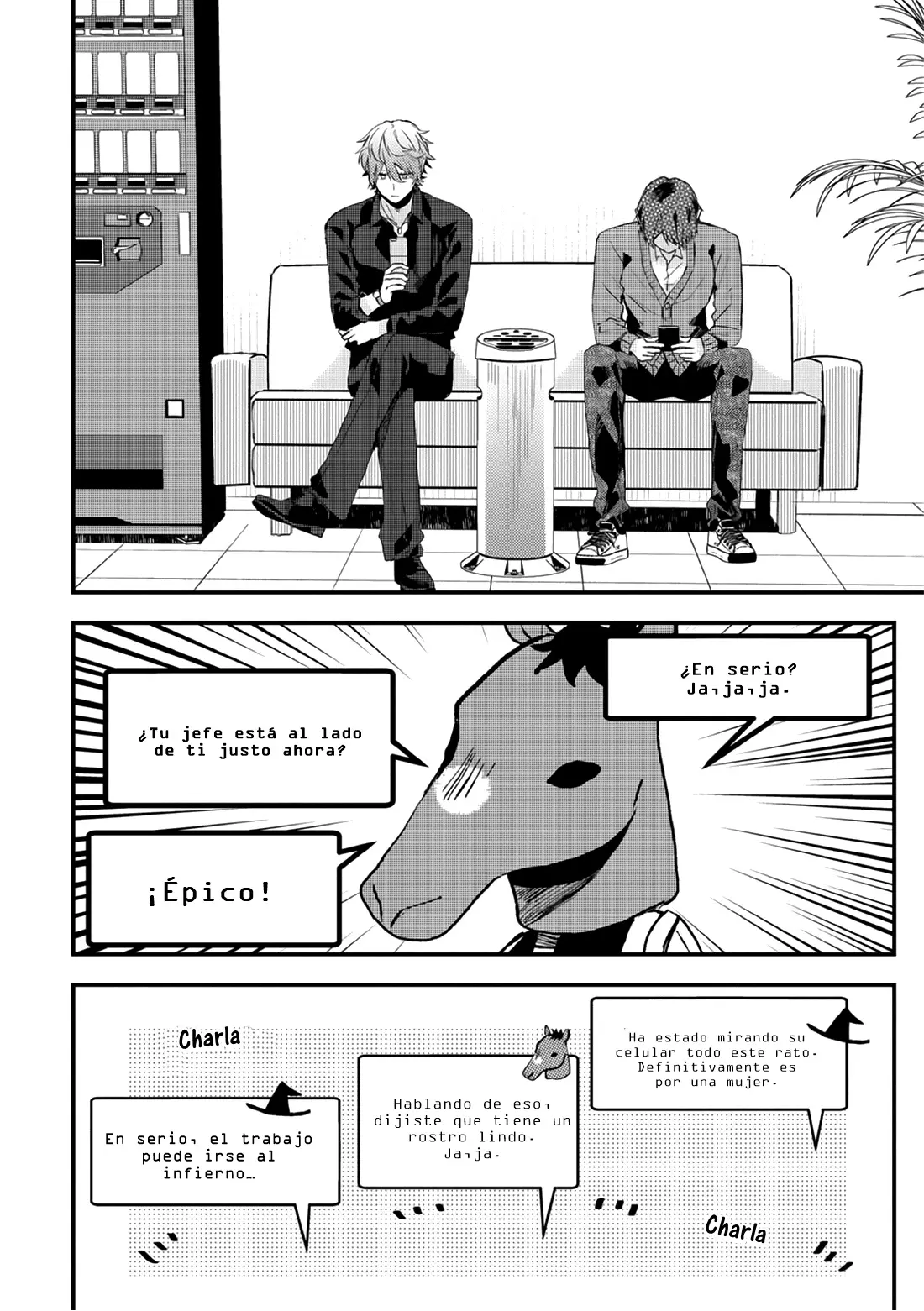Online Game Nakama to Sashi Off shitara Shokuba no Onijoushi ga Kita - Capítulo 4 - Página 6 - LectorTMOo