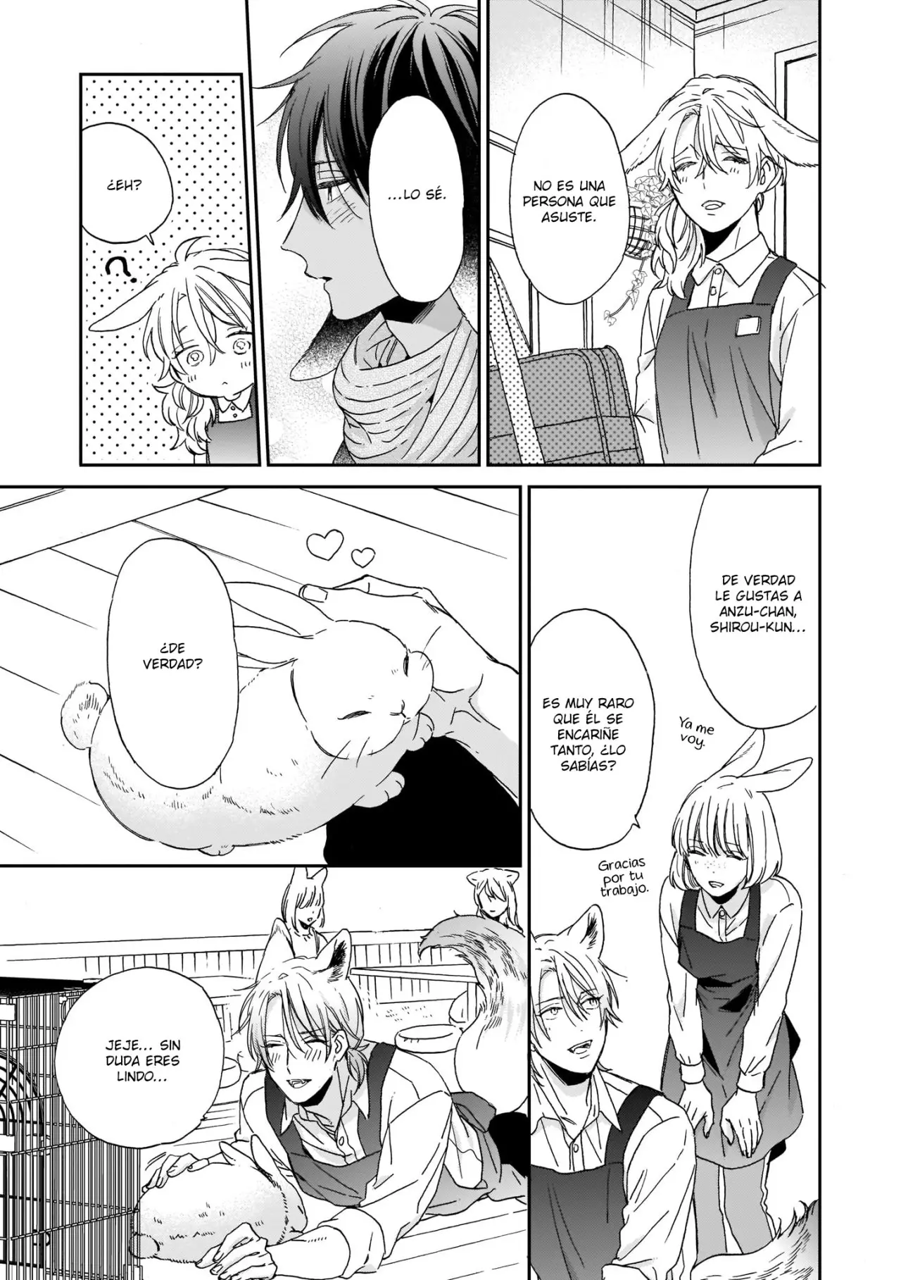 Ookami-kun wa hanasanai - Capítulo 1 - Página 35 - LectorTMOo